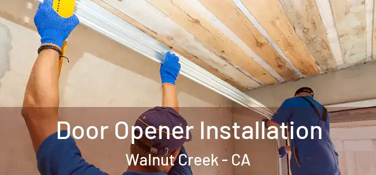 Door Opener Installation Walnut Creek - CA