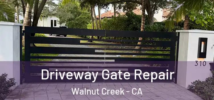 Driveway Gate Repair Walnut Creek - CA
