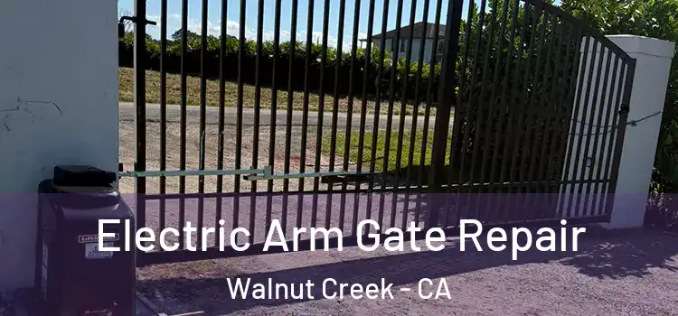 Electric Arm Gate Repair Walnut Creek - CA