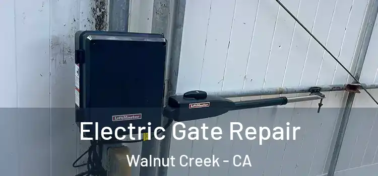 Electric Gate Repair Walnut Creek - CA