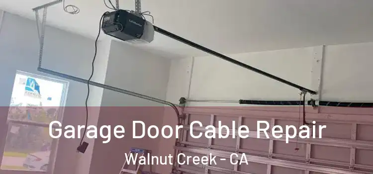  Garage Door Cable Repair Walnut Creek - CA