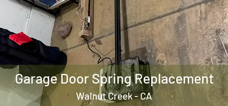  Garage Door Spring Replacement Walnut Creek - CA