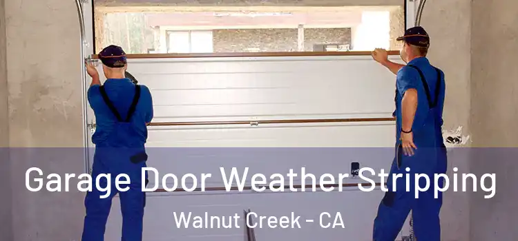  Garage Door Weather Stripping Walnut Creek - CA