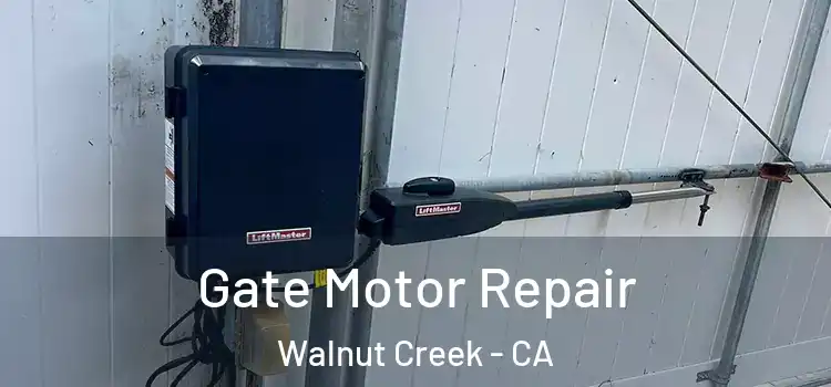 Gate Motor Repair Walnut Creek - CA