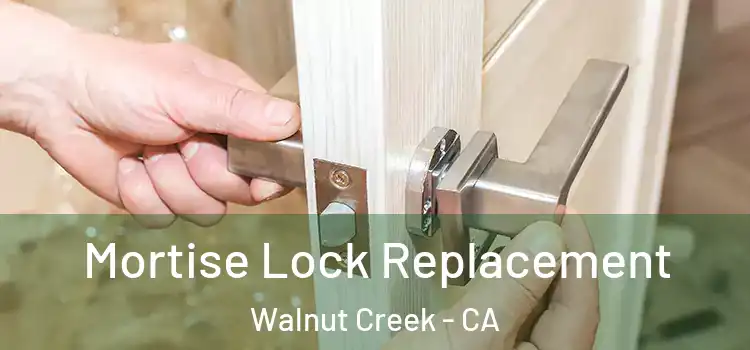 Mortise Lock Replacement Walnut Creek - CA