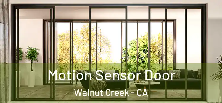 Motion Sensor Door Walnut Creek - CA