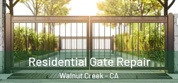 Residential Gate Repair Walnut Creek - CA