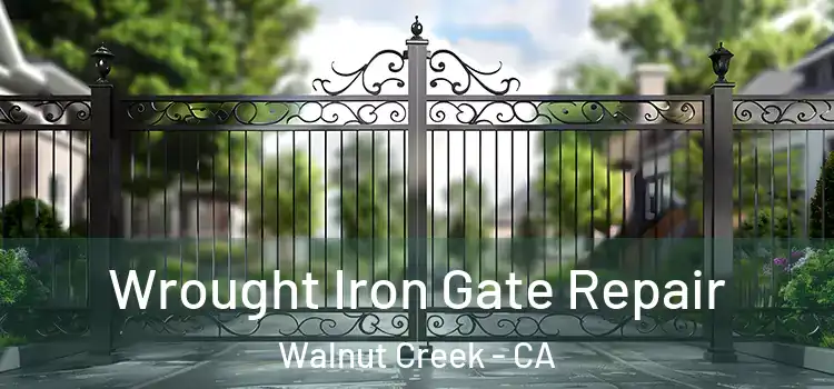 Wrought Iron Gate Repair Walnut Creek - CA
